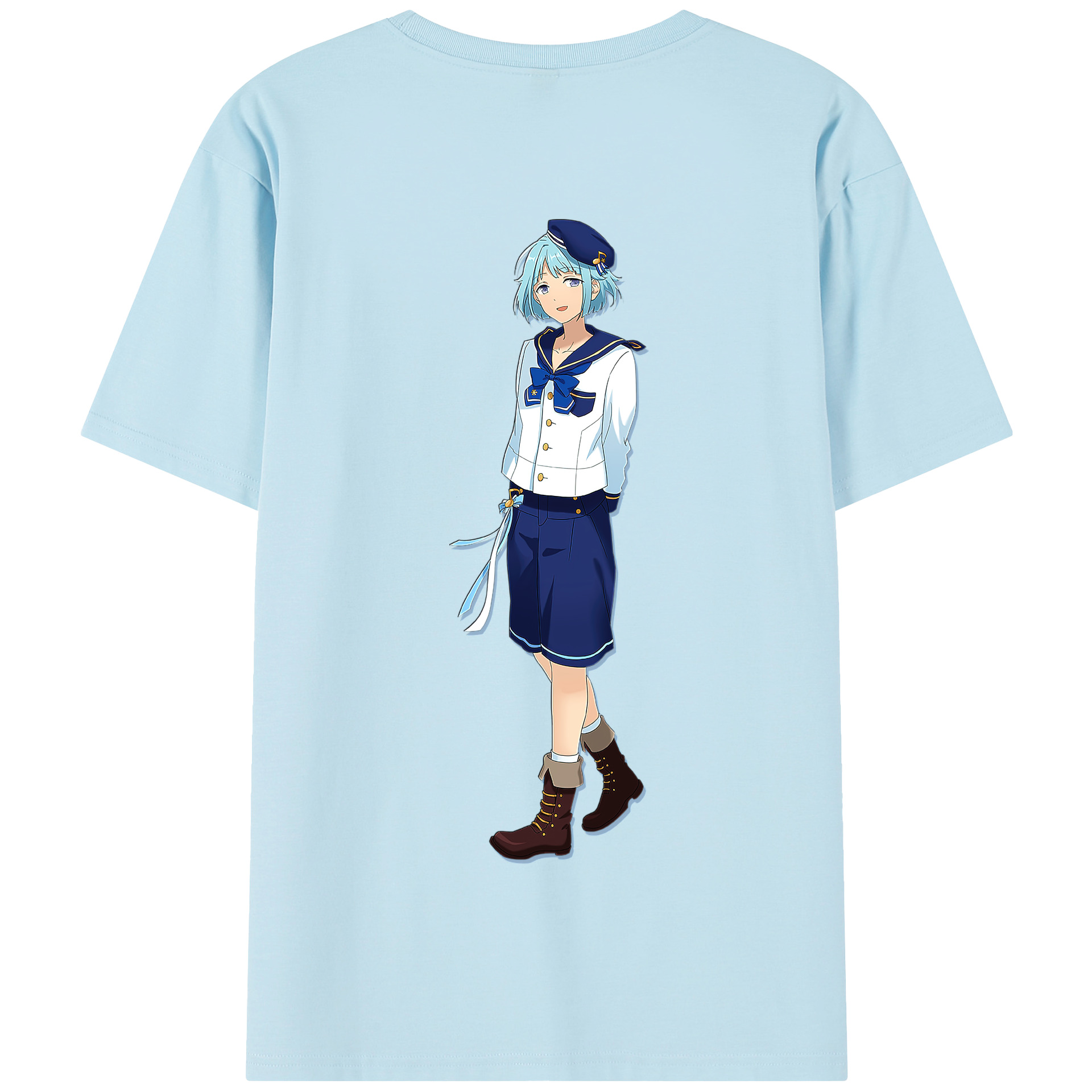 （画像用） あんさんぶるスターズ! Ensemble Stars 綿100％半袖Tシャツ（背面プリント）